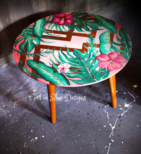 Botanical MCM coffee table